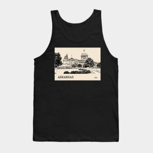 Arkansas State USA Tank Top